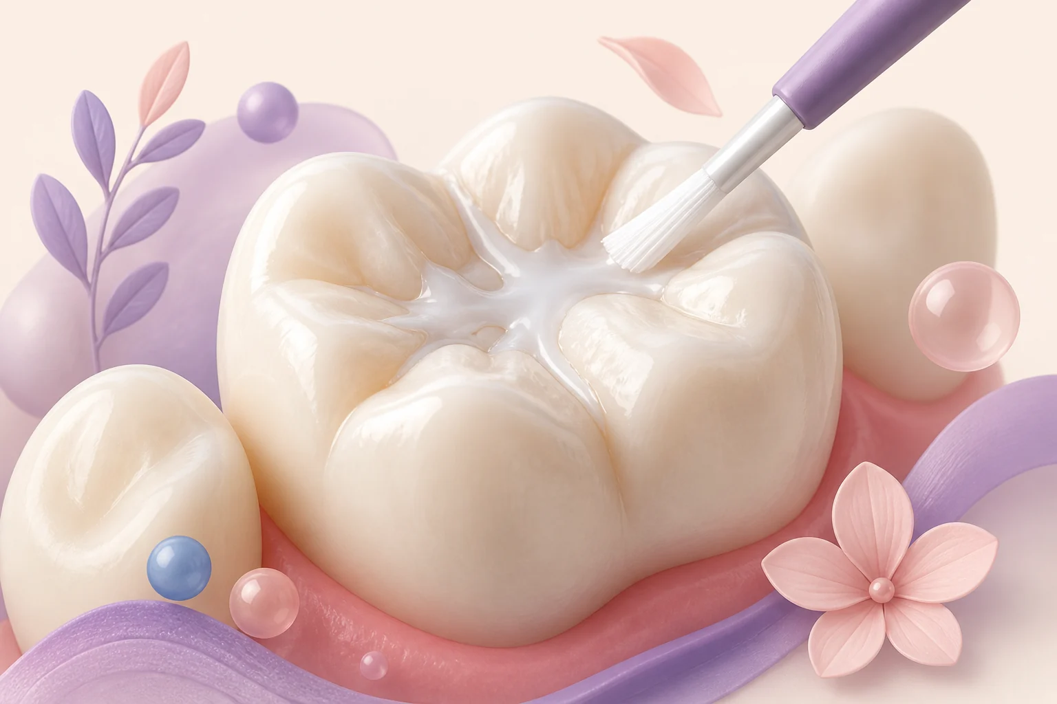 เคลือบหลุมร่องฟัน (Dental Sealant)